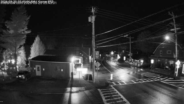 time-lapse frame, Downtown Inlet, NY webcam