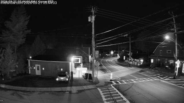 time-lapse frame, Downtown Inlet, NY webcam
