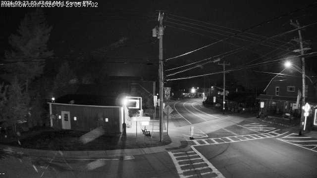 time-lapse frame, Downtown Inlet, NY webcam