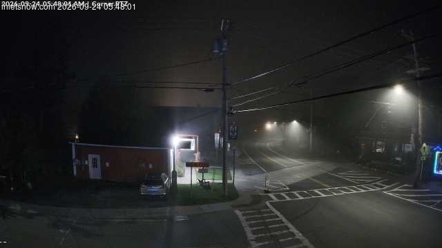 time-lapse frame, Downtown Inlet, NY webcam