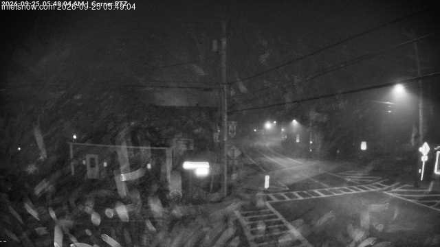 time-lapse frame, Downtown Inlet, NY webcam