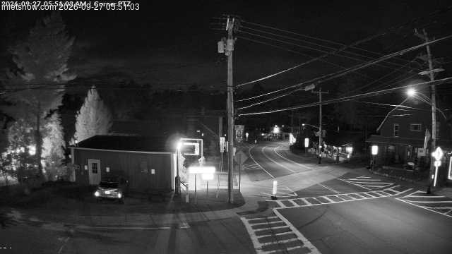time-lapse frame, Downtown Inlet, NY webcam