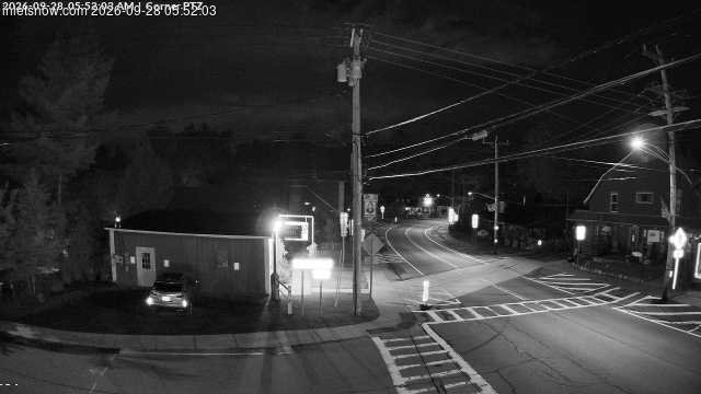 time-lapse frame, Downtown Inlet, NY webcam