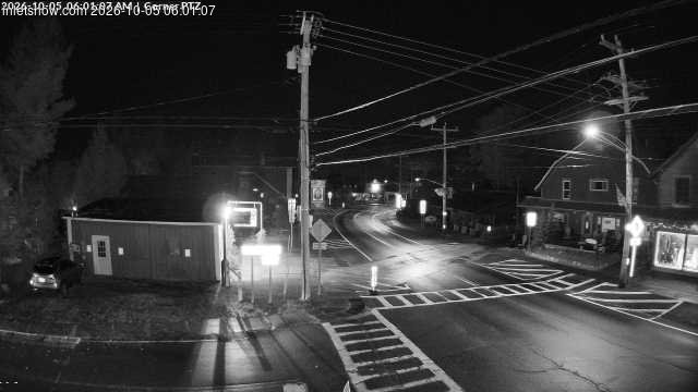 time-lapse frame, Downtown Inlet, NY webcam