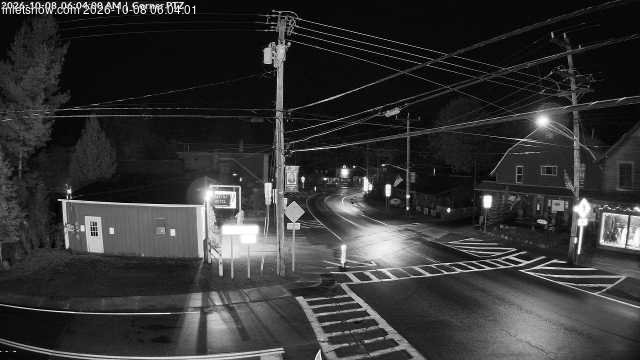 time-lapse frame, Downtown Inlet, NY webcam
