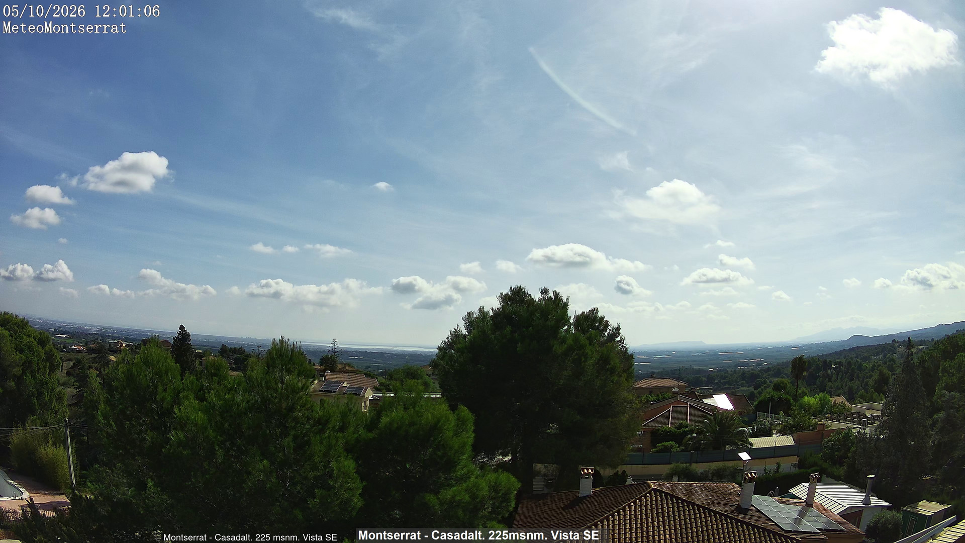 view from Montserrat - Casadalt (Valencia - Spain) on 2026-10-05