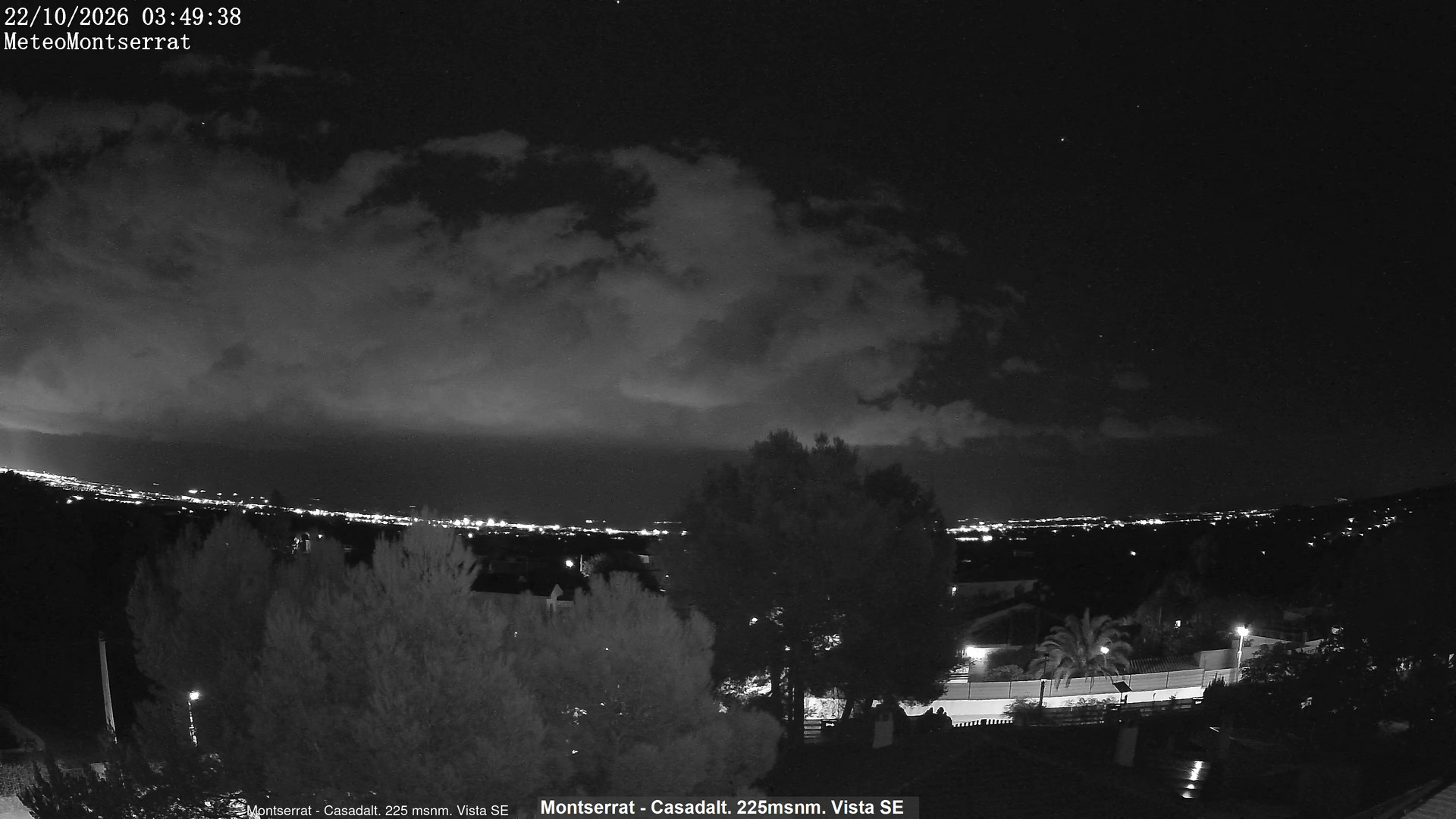 view from Montserrat - Casadalt (Valencia - Spain) on 2026-10-22