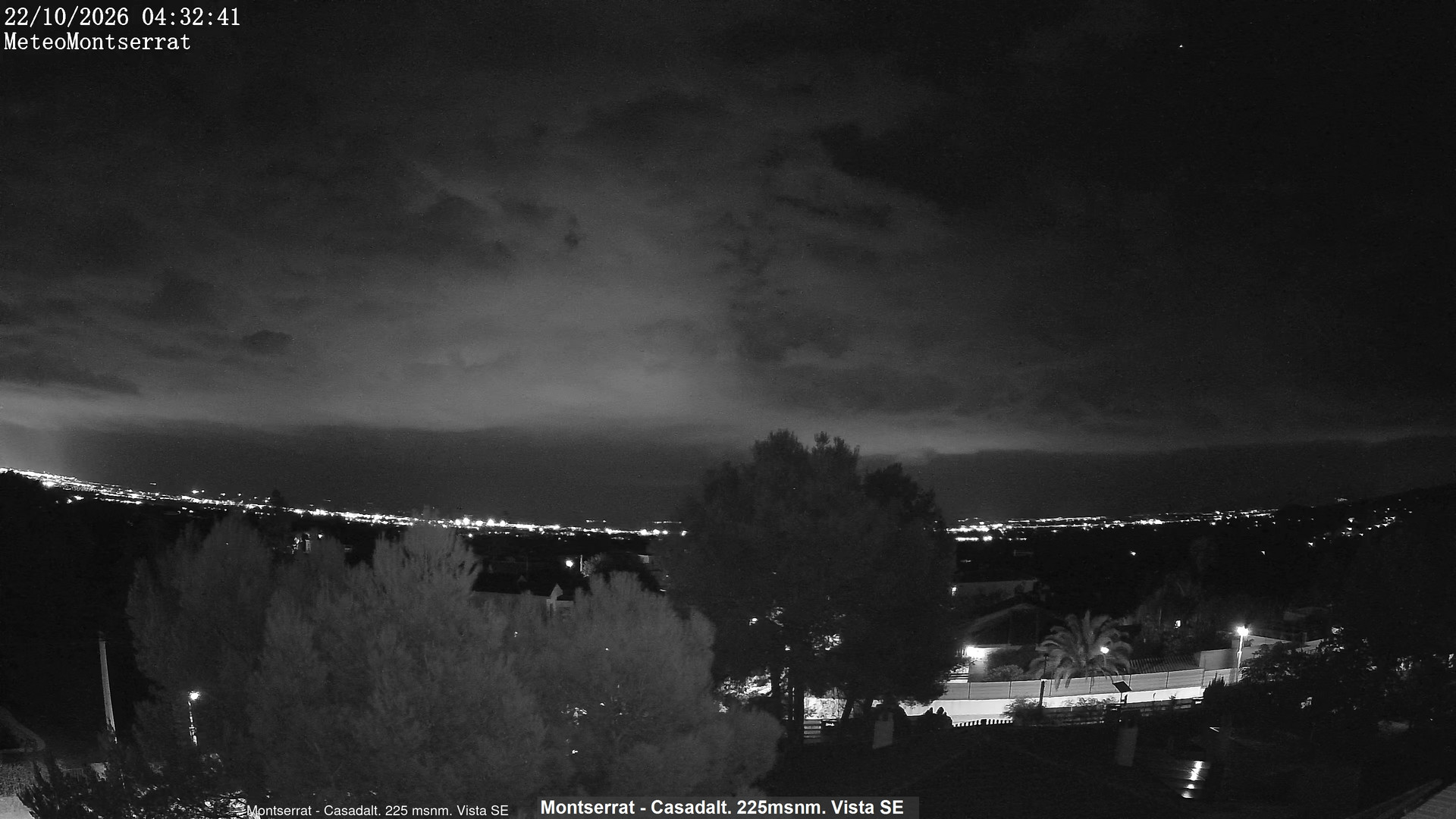 view from Montserrat - Casadalt (Valencia - Spain) on 2026-10-22