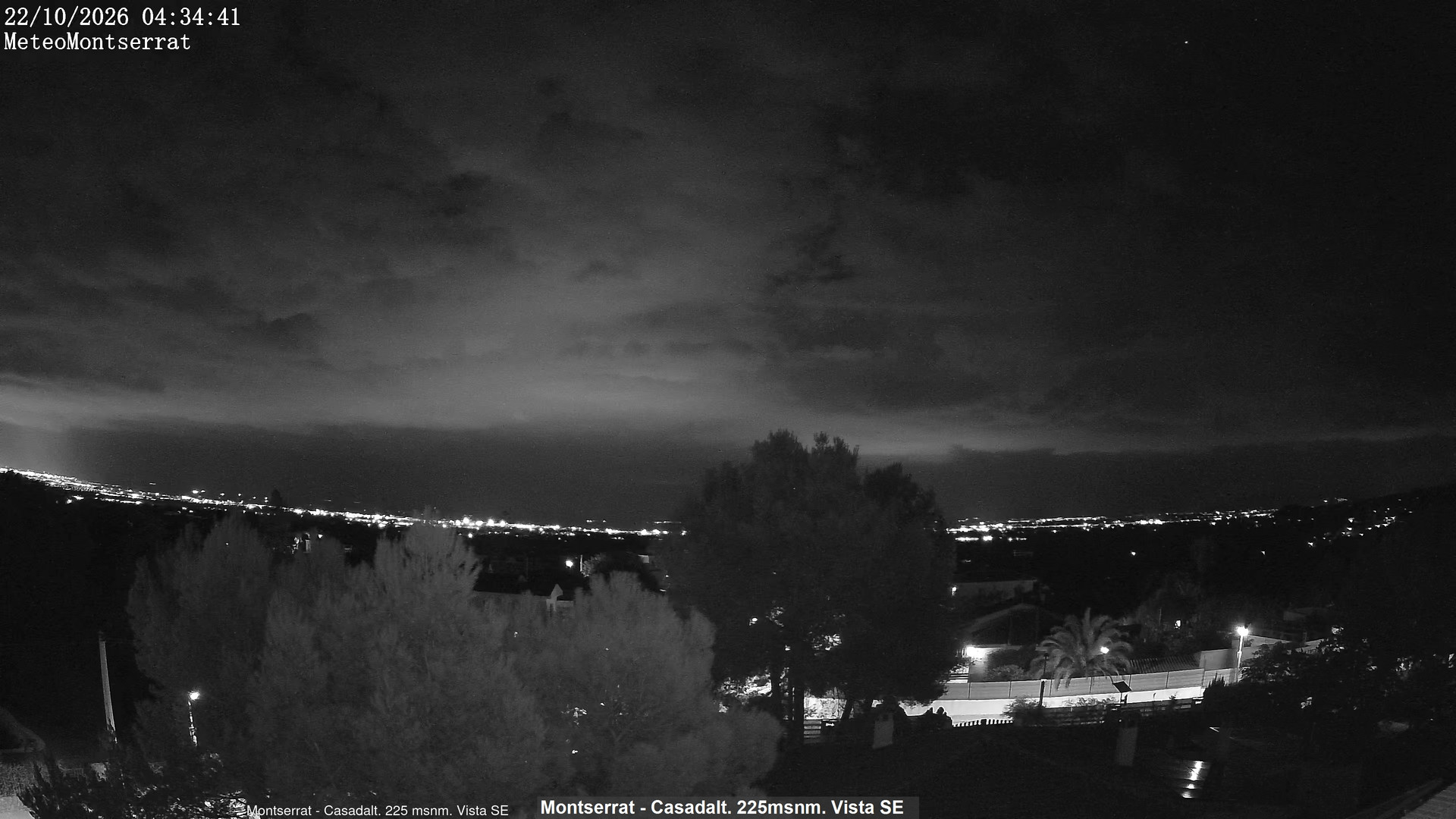 view from Montserrat - Casadalt (Valencia - Spain) on 2026-10-22