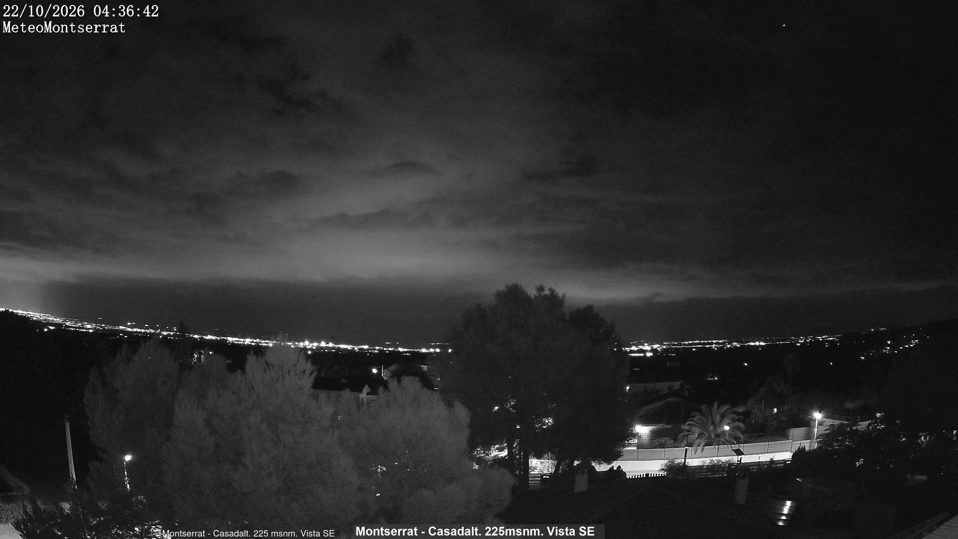 view from Montserrat - Casadalt (Valencia - Spain) on 2026-10-22