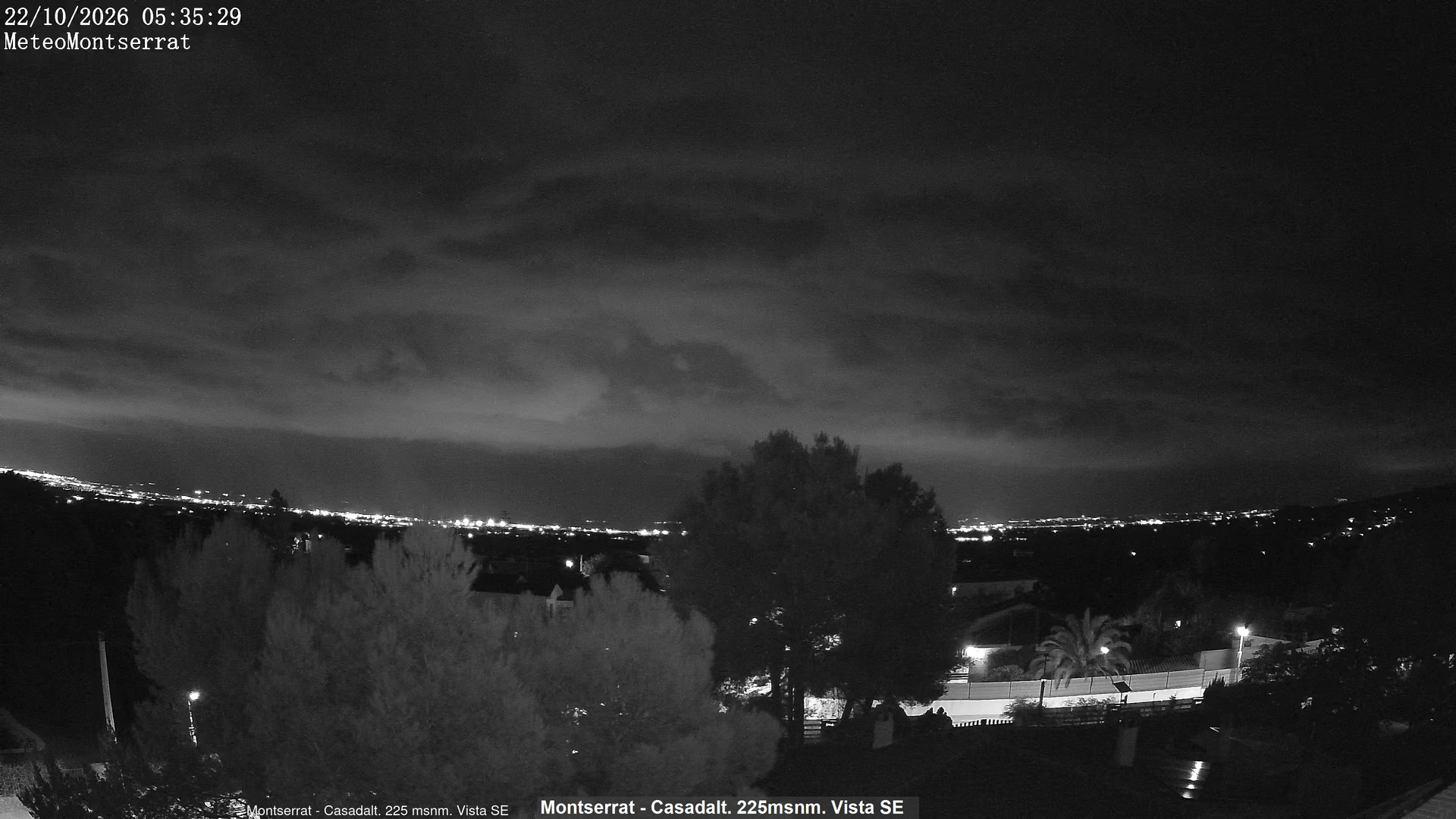 view from Montserrat - Casadalt (Valencia - Spain) on 2026-10-22