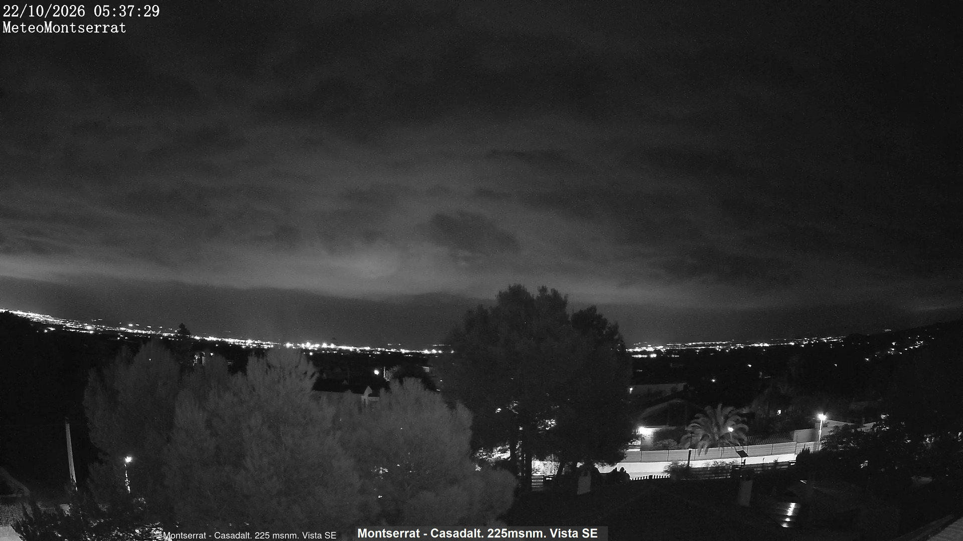 view from Montserrat - Casadalt (Valencia - Spain) on 2026-10-22