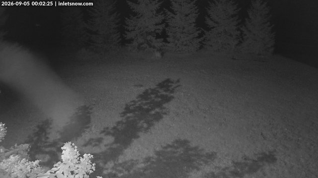 time-lapse frame, InletSnow.com webcam