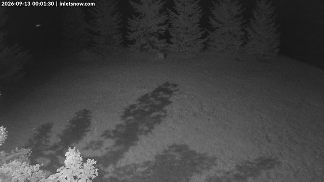 time-lapse frame, InletSnow.com webcam