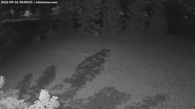 time-lapse frame, InletSnow.com webcam