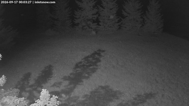 time-lapse frame, InletSnow.com webcam