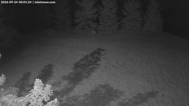 time-lapse frame, InletSnow.com webcam