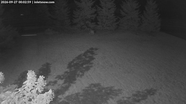 time-lapse frame, InletSnow.com webcam