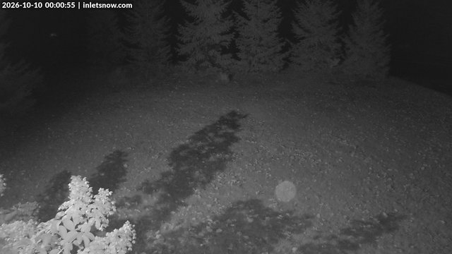 time-lapse frame, InletSnow.com webcam