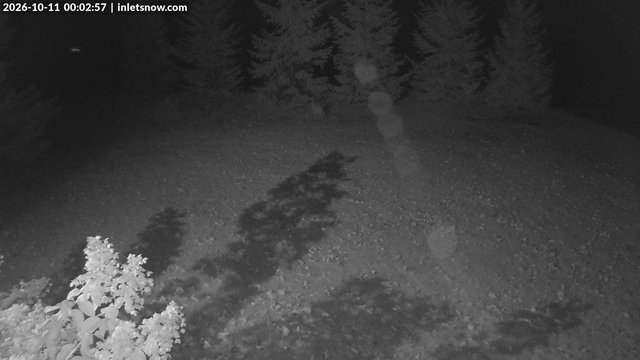 time-lapse frame, InletSnow.com webcam
