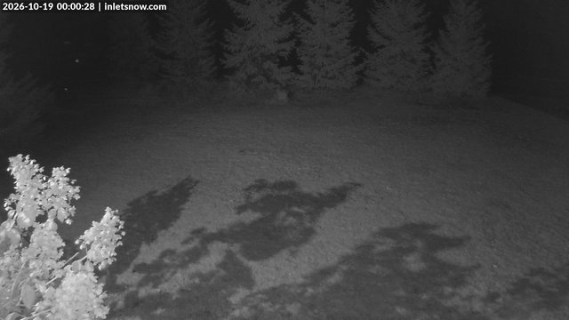 time-lapse frame, InletSnow.com webcam