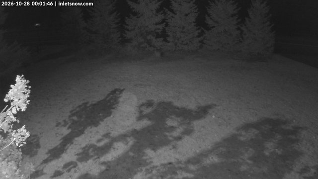 time-lapse frame, InletSnow.com webcam