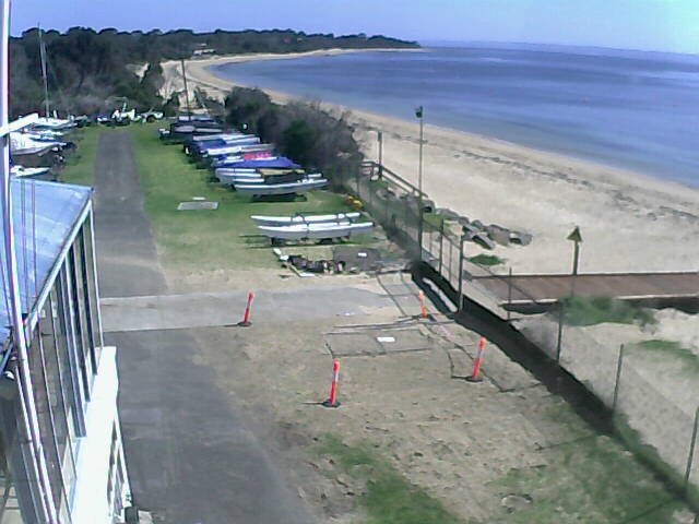 time-lapse frame, Cowes Yacht Club - West webcam