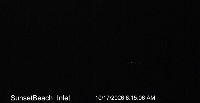 time-lapse frame, Sunset Beach webcam