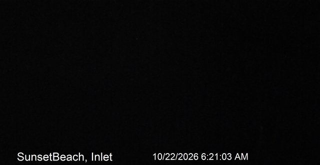 time-lapse frame, Sunset Beach webcam