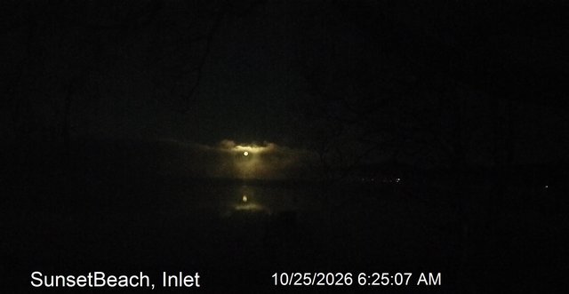 time-lapse frame, Sunset Beach webcam