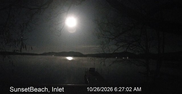 time-lapse frame, Sunset Beach webcam