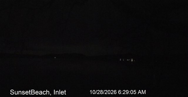 time-lapse frame, Sunset Beach webcam