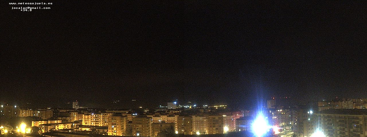 time-lapse frame, LOGROÑO SUR webcam