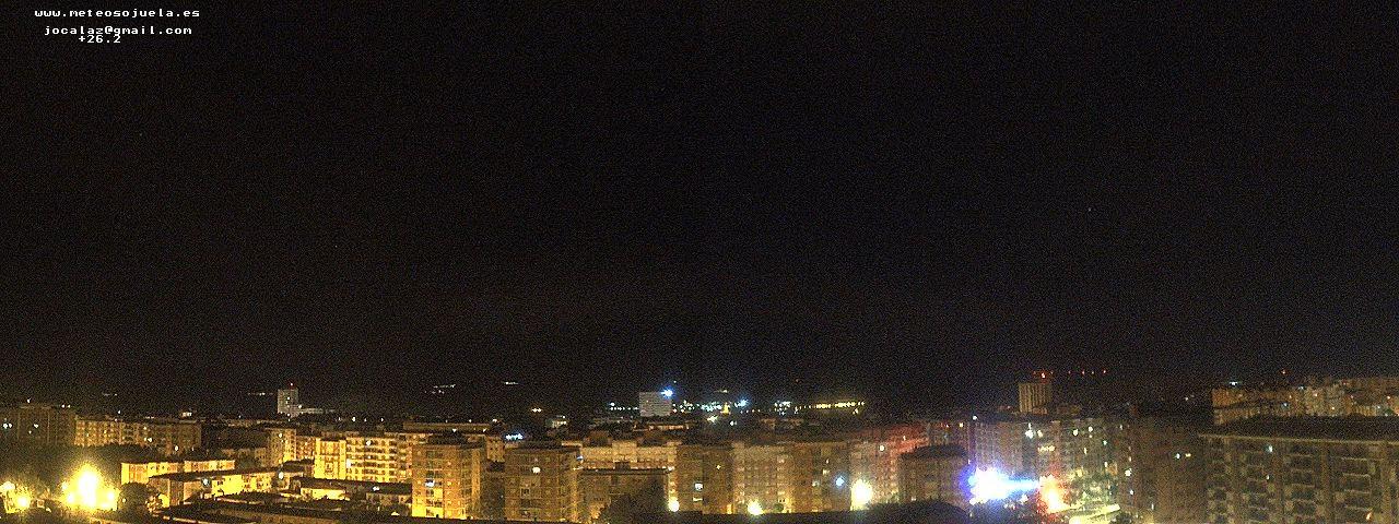 time-lapse frame, LOGROÑO SUR webcam