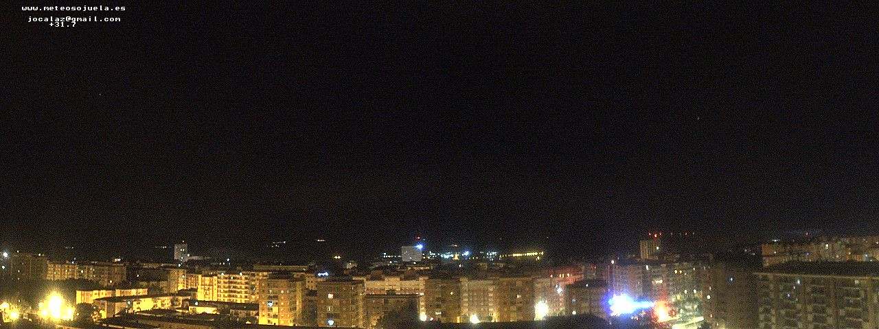 time-lapse frame, LOGROÑO SUR webcam