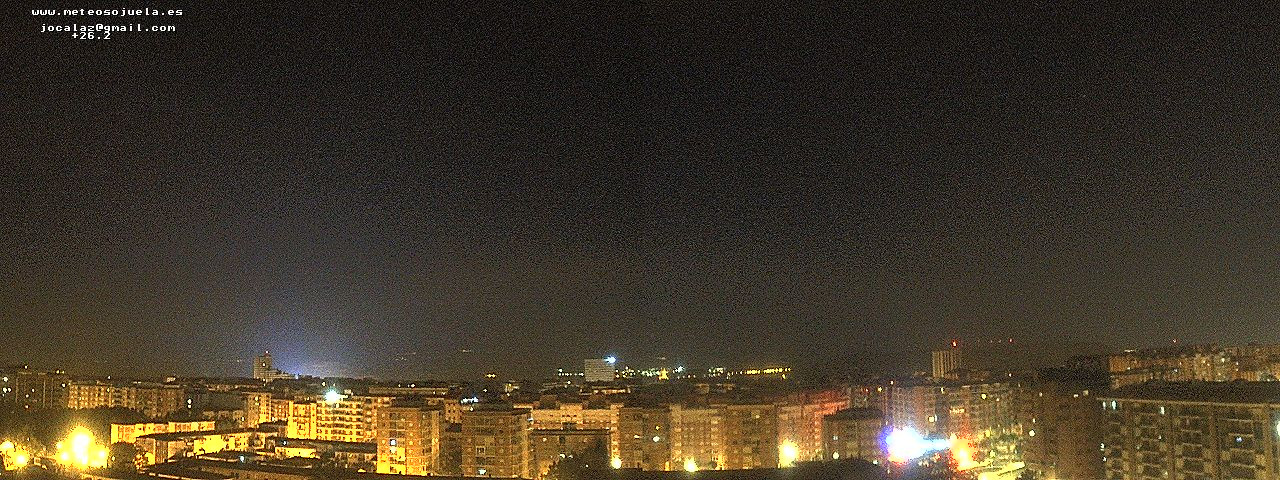 time-lapse frame, LOGROÑO SUR webcam