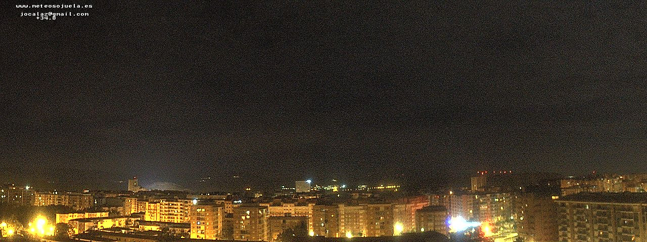 time-lapse frame, LOGROÑO SUR webcam