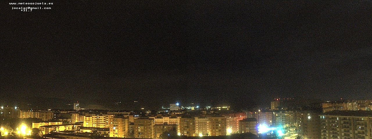 time-lapse frame, LOGROÑO SUR webcam