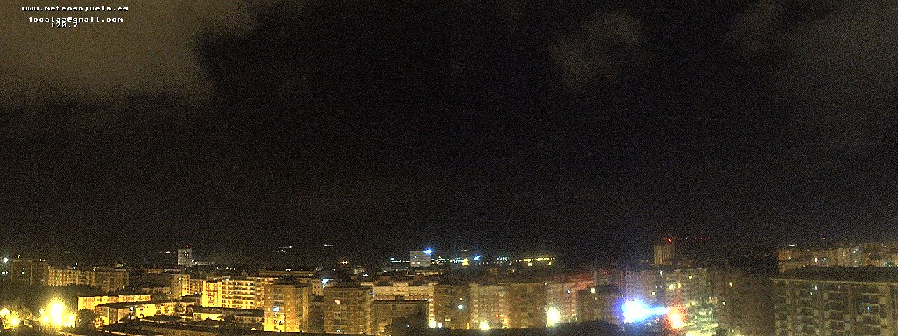 time-lapse frame, LOGROÑO SUR webcam