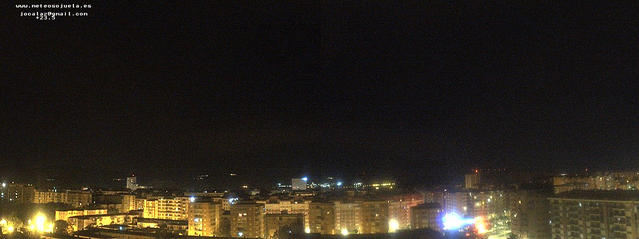 time-lapse frame, LOGROÑO SUR webcam