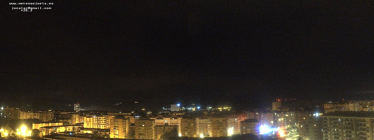 time-lapse frame, LOGROÑO SUR webcam
