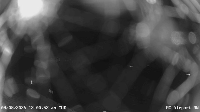 time-lapse frame, Mifflin County Airport (west) webcam
