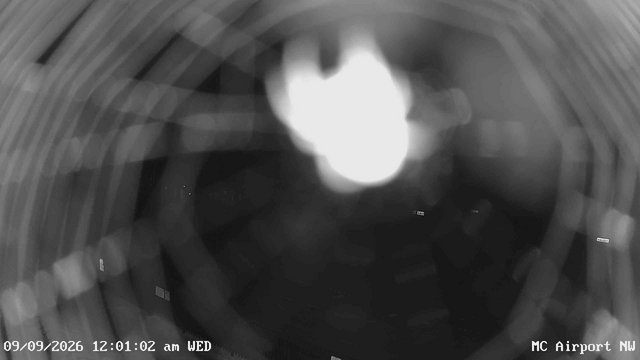 time-lapse frame, Mifflin County Airport (west) webcam