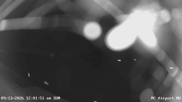 time-lapse frame, Mifflin County Airport (west) webcam