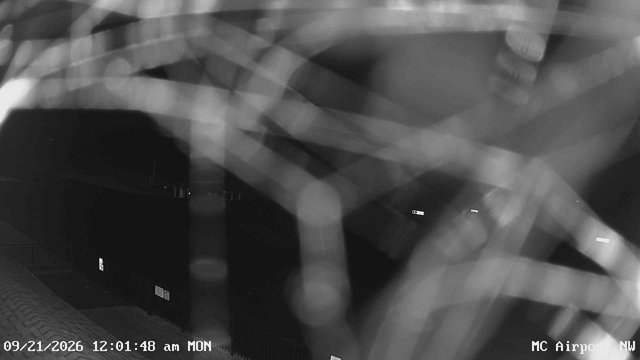 time-lapse frame, Mifflin County Airport (west) webcam