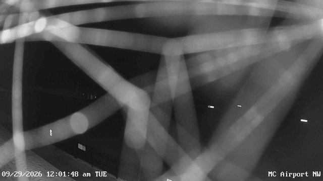 time-lapse frame, Mifflin County Airport (west) webcam