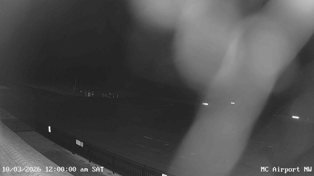 time-lapse frame, Mifflin County Airport (west) webcam
