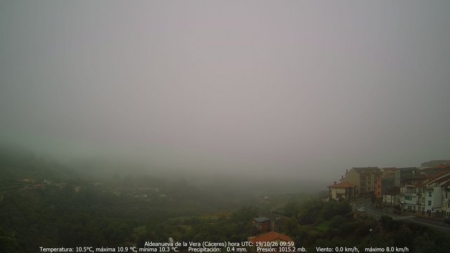 view from MeteoGredos on 2026-10-19