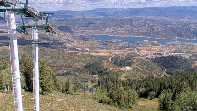 view from Deer Valley Sultan Lift on 2026-09-11