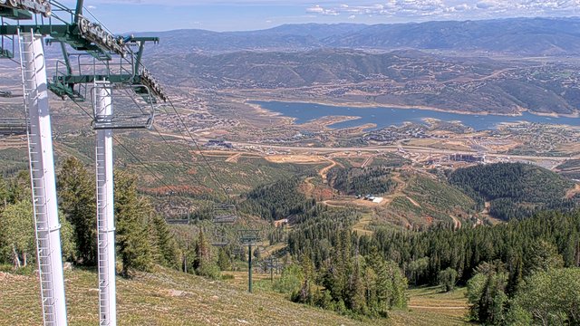 view from Deer Valley Sultan Lift on 2026-09-12